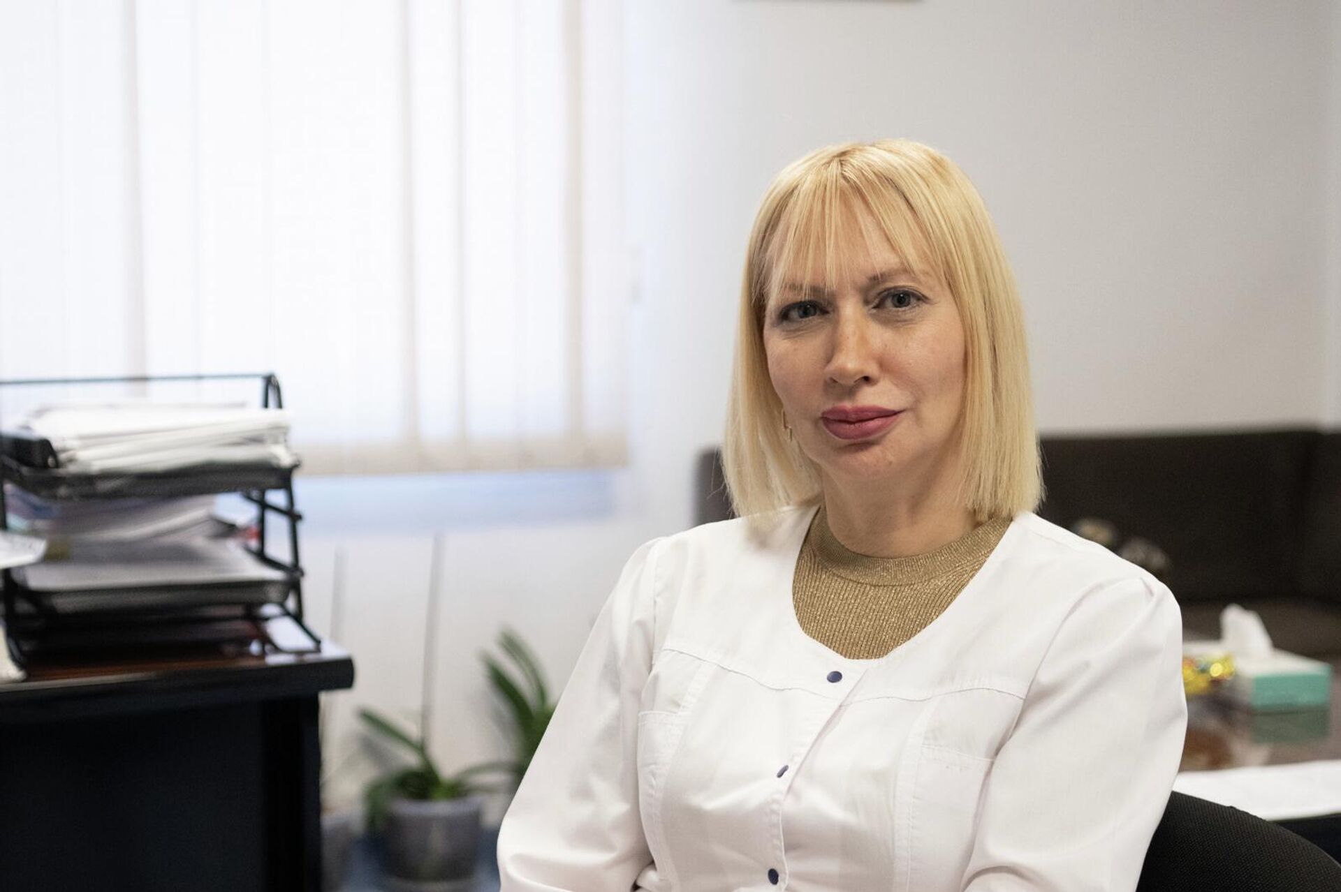 Заместитель директора по онкологии Медицинского центра Эребуни, консультант Министерства здравоохранения по онкологии Айкуи Геокчян - Sputnik Армения, 1920, 14.11.2025