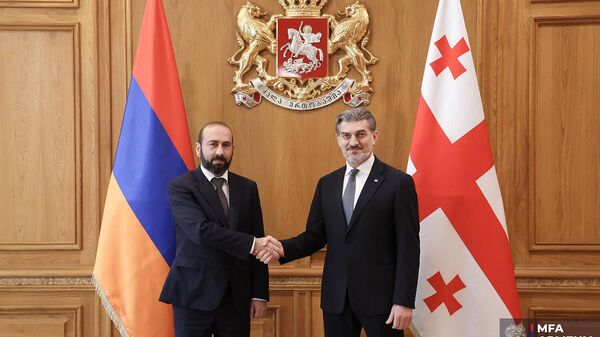 Արարատ Միրզոյանն ու Միխայիլ Կավելաշվիլին - Sputnik Արմենիա