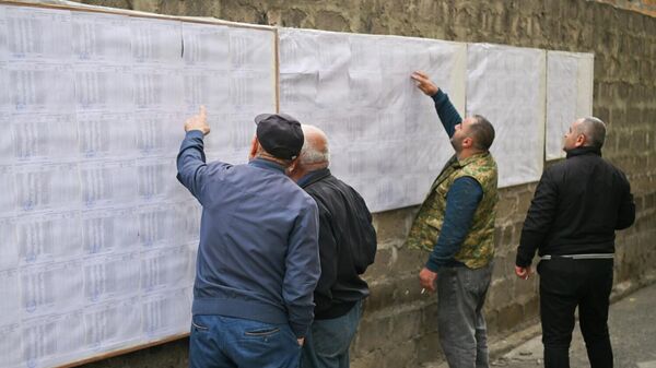 Выборы в местное самоуправление в общине Вагаршапат (16 ноября 2025). - Sputnik Армения