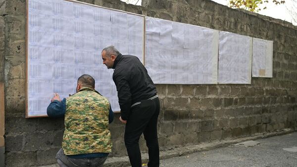 Выборы в местное самоуправление в общине Вагаршапат (16 ноября 2025). - Sputnik Армения