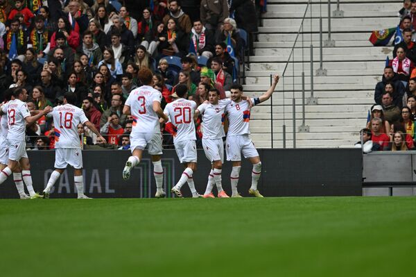 Կադր Պորտուգալիա-Հայաստան հանդիպումից Կադր Պորտուգալիա-Հայաստան հանդիպումից - Sputnik Արմենիա