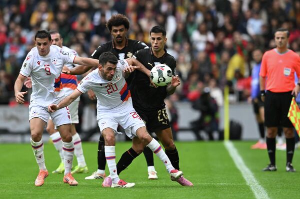 Կադր Պորտուգալիա-Հայաստան հանդիպումից Կադր Պորտուգալիա-Հայաստան հանդիպումից - Sputnik Արմենիա