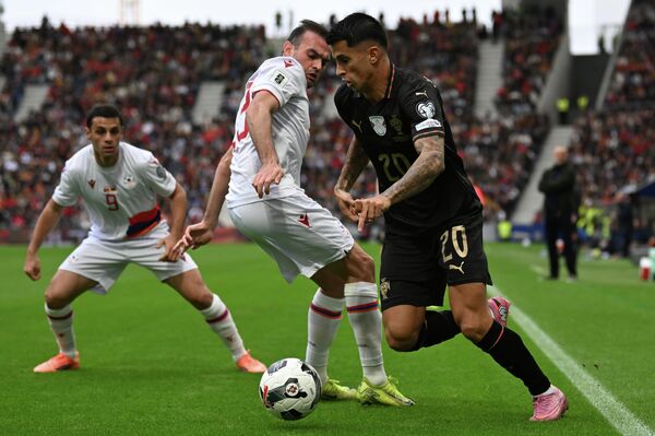 Կադր Պորտուգալիա-Հայաստան հանդիպումից Կադր Պորտուգալիա-Հայաստան հանդիպումից - Sputnik Արմենիա