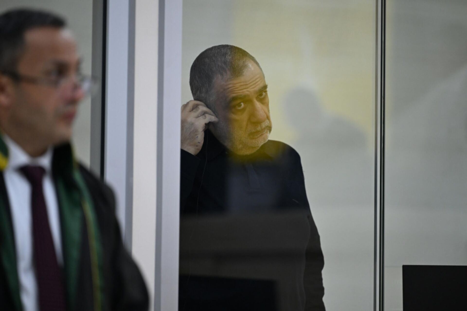 Рубен Варданян во время суда (18 ноября 2025). Баку - Sputnik Армения, 1920, 18.11.2025