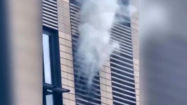 Пожар произошел в отеле Radisson Blue Олимпийский в центре Москвы - Sputnik Արմենիա