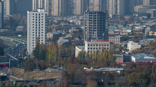 Строительство жилого здания в Ереване - Sputnik Արմենիա