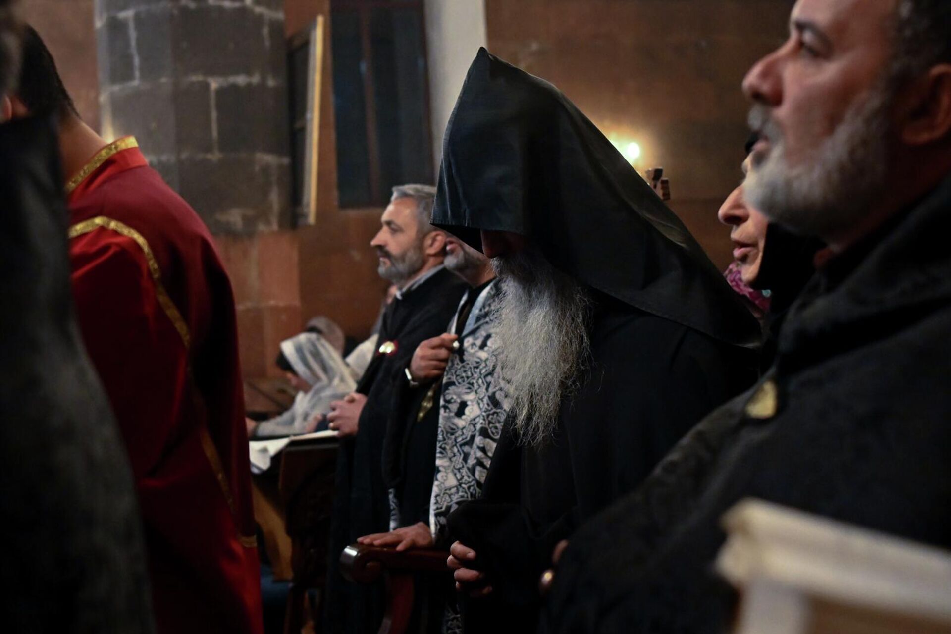 Совместная молитва за арестованных священнослужителей в церкви Св. Богородицы (20 ноября 2025). Талин Совместная молитва за арестованных священнослужителей в церкви Св. Богородицы (20 ноября 2025). Талин - Sputnik Армения, 1920, 20.11.2025