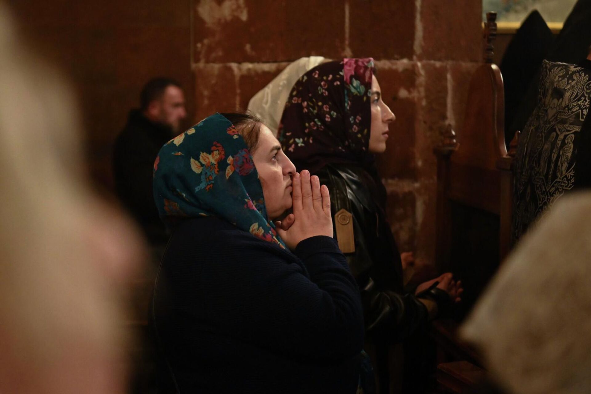 Совместная молитва за арестованных священнослужителей в церкви Св. Богородицы (20 ноября 2025). Талин Совместная молитва за арестованных священнослужителей в церкви Св. Богородицы (20 ноября 2025). Талин - Sputnik Армения, 1920, 20.11.2025