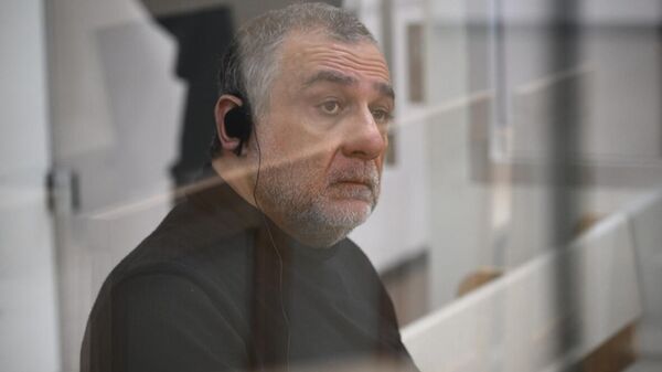 Рубен Варданян во время суда (20 ноября 2025). Баку - Sputnik Армения