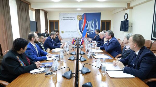 Գևորգ Պապոյանն ընդունել է Սերգեյ Կոպիրկինին - Sputnik Արմենիա