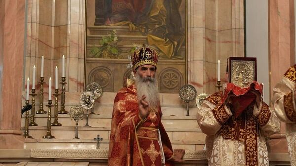 Հոգեշնորհ Տեր Շնորհք աբեղա Պալոյանը Հոգեշնորհ Տեր Շնորհք աբեղա Պալոյանը - Sputnik Արմենիա