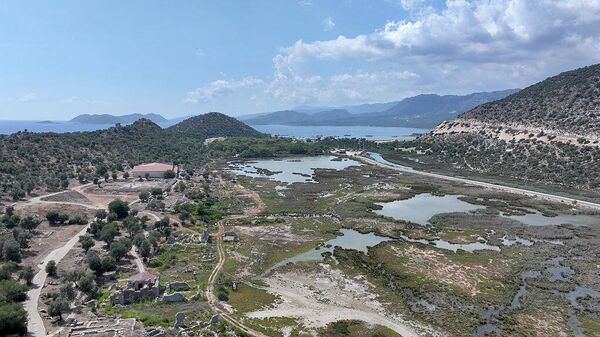 Вид с воздуха на порт Андриак в Анталье - Sputnik Армения