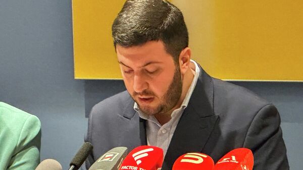 Арег Кочинян во время пресс-конференции (24 ноябрь 2025). Еревaн - Sputnik Армения