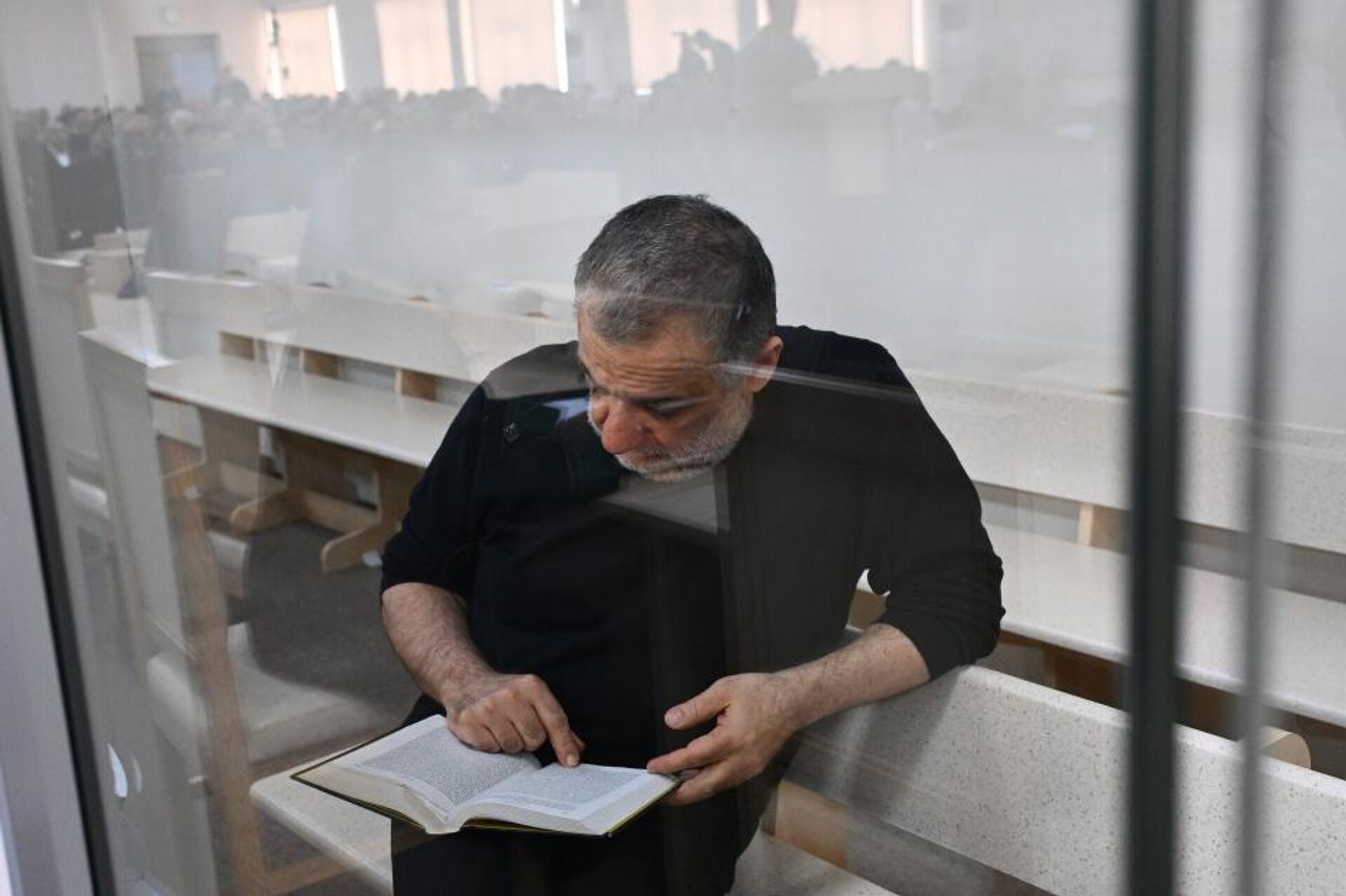 Рубен Варданян во время суда (25 ноября 2025). Баку - Sputnik Արմենիա, 1920, 25.11.2025