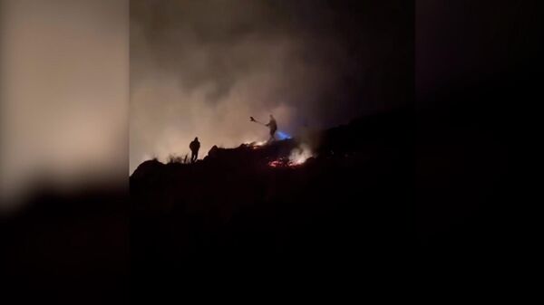 «Դիլիջան» ազգային պարկի տարածքում հրդեհը միմիայն ուժգնանում է - Sputnik Արմենիա