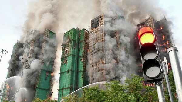 Հոնկոնգի բնակելի համալիրում բռնկված հրդեհը - Sputnik Արմենիա