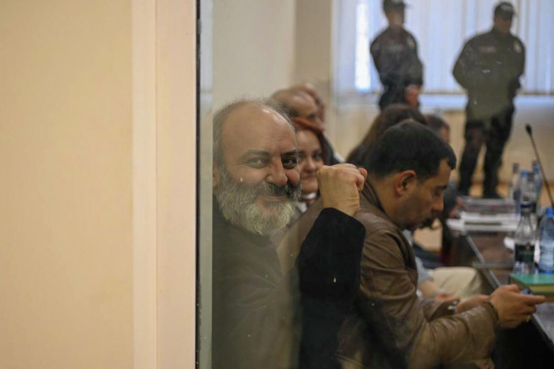 Баграт Галстанян во время судебного заседания по делу участников Священной борьбы (27 ноября 2025). Еревaн - Sputnik Армения, 1920, 30.12.2025