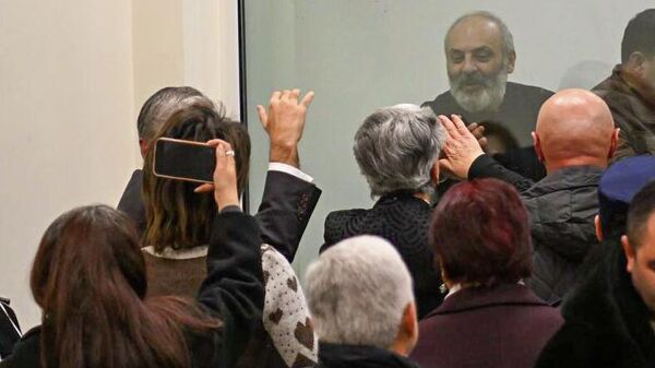 Судебное заседания по делу участников Священной борьбы (27 ноября 2025). Еревaн - Sputnik Армения