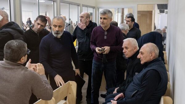 Судебное заседание над армянским военно-политическим руководством Нагорного Карабаха (27 ноября 2025). Баку Судебное заседание над армянским военно-политическим руководством Нагорного Карабаха (27 ноября 2025). Баку - Sputnik Армения