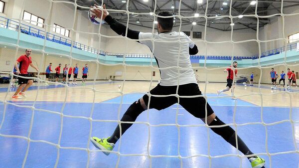 Тренировка сборной Армении по футзалу - Sputnik Армения
