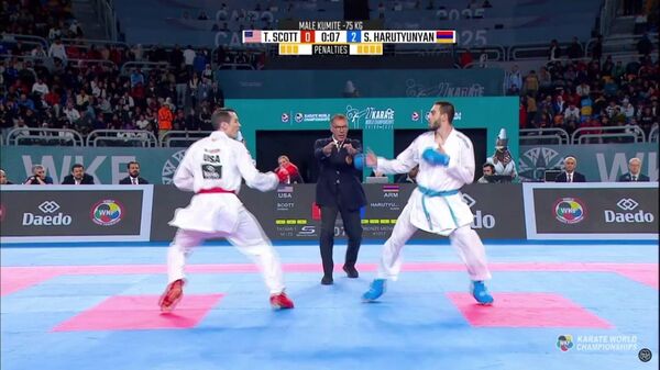 Сурен Арутюнян завоевал бронзовую медаль на чемпионате мира по версии WKF - Sputnik Армения