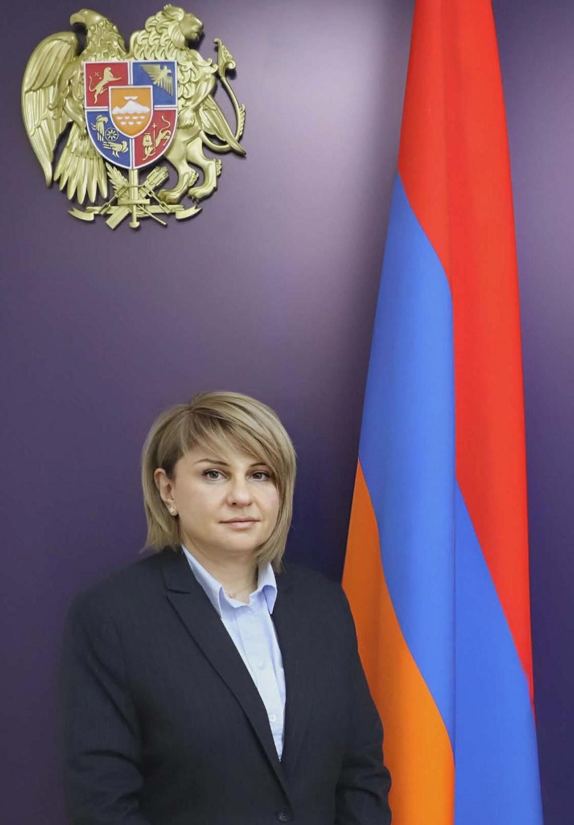 Замминистра труда и социальных вопросов Лусине Кочарян Замминистра труда и социальных вопросов Лусине Кочарян - Sputnik Армения, 1920, 03.12.2025