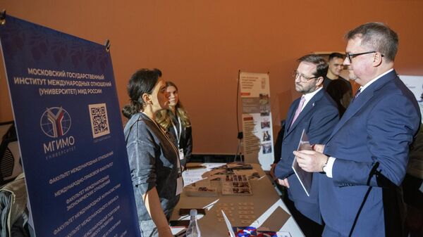 «Ուսումը Ռուսաստանում» ռուսական համալսարանների կրթական ցուցահանդես «Ուսումը Ռուսաստանում» ռուսական համալսարանների կրթական ցուցահանդես - Sputnik Արմենիա