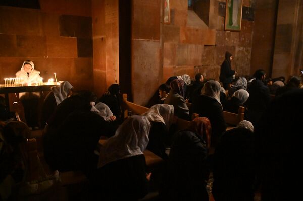 Միասնական աղոթք Ոսկեվազի Սուրբ Հովհաննես եկեղեցում - Sputnik Արմենիա