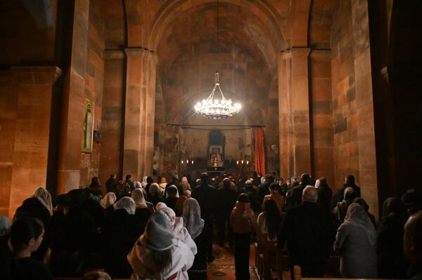 Միասնական աղոթք Ոսկեվազի Սուրբ Հովհաննես եկեղեցում - Sputnik Արմենիա