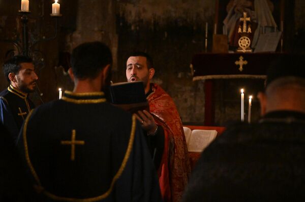 Միասնական աղոթք Ոսկեվազի Սուրբ Հովհաննես եկեղեցում - Sputnik Արմենիա