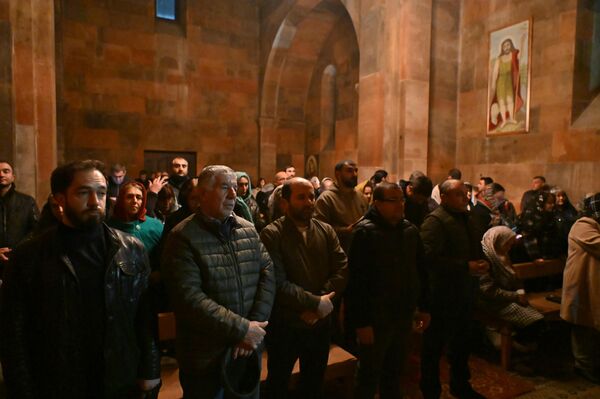 Միասնական աղոթք Ոսկեվազի Սուրբ Հովհաննես եկեղեցում - Sputnik Արմենիա