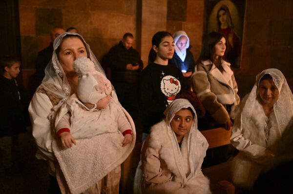 Միասնական աղոթք Ոսկեվազի Սուրբ Հովհաննես եկեղեցում - Sputnik Արմենիա