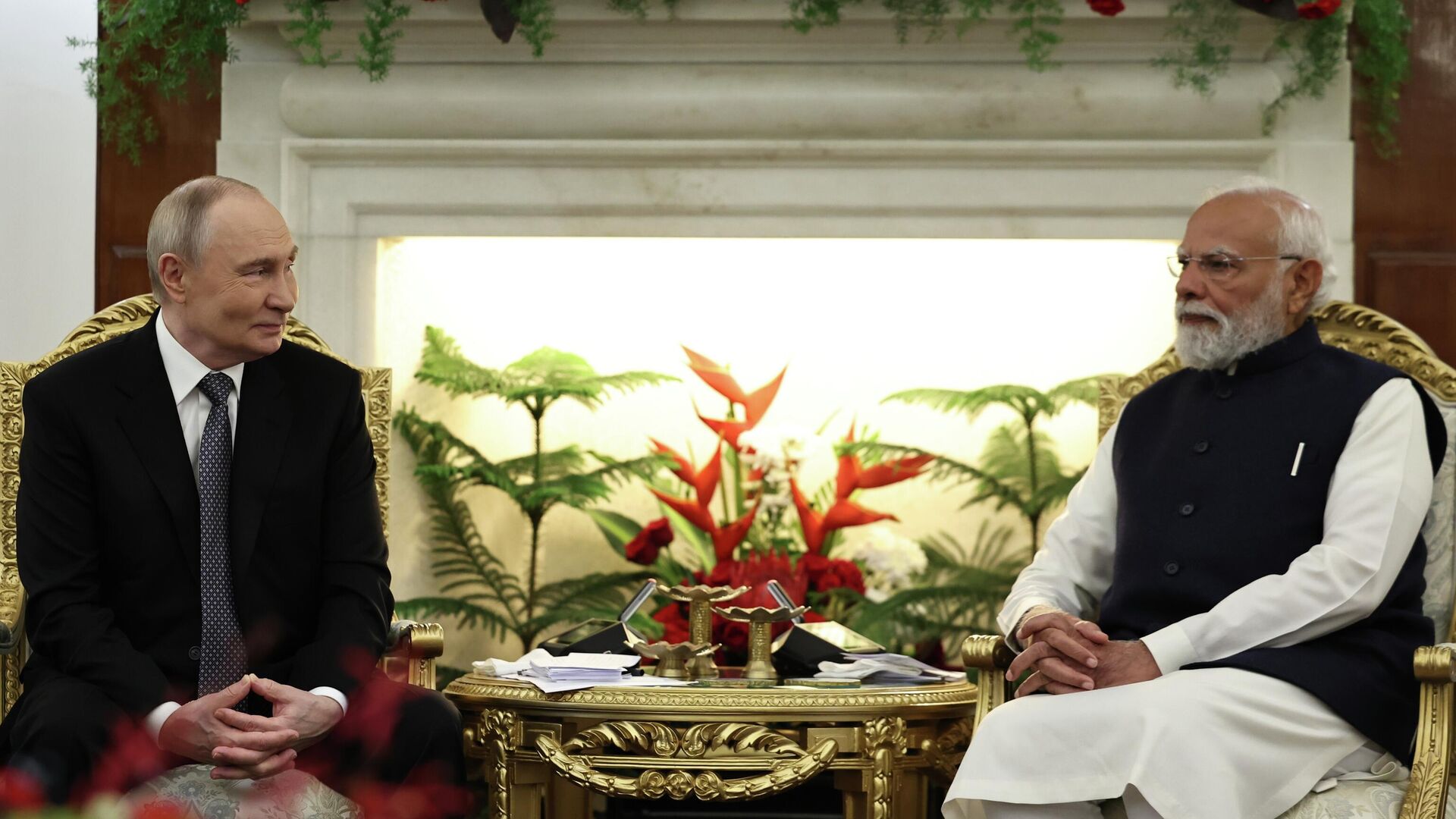 Վլադիմիր Պուտինը և Նարենդրա Մոդին Վլադիմիր Պուտինը և Նարենդրա Մոդին - Sputnik Արմենիա, 1920, 05.12.2025