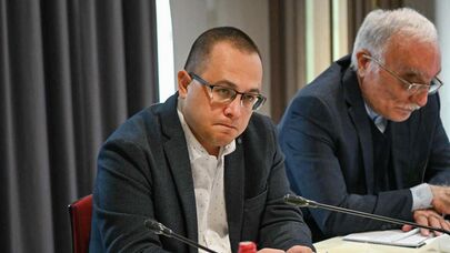 Советник-посланник посольства России в Армении Дмитрий Лицкай на экспертной конференции "Формат 3+3: перспективы и возможные варианты регионального сотрудничества" (6 декабря 2025). Еревaн