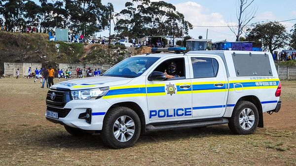 Полицейский автомобиль в Дурбане, Южно-Арфиканская Республика - Sputnik Армения