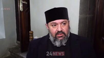 Отец Усик Григорян, духовный пастырь церкви "Семь Ран" в Гюмри