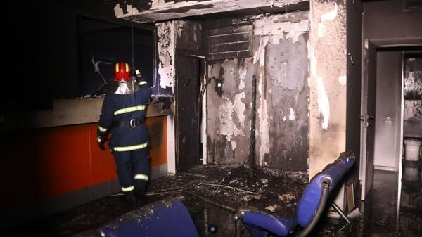 Երևանի բանկերից մեկում հրդեհ է բռնկվել - Sputnik Արմենիա