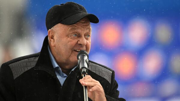 Президент Федерации хоккея с мячом России Борис Скрынник - Sputnik Армения