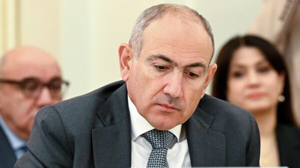 Премьер-министр Никол Пашинян на заседании Евразийского межправительственного совета (11 декабря 2025). Москва Премьер-министр Никол Пашинян на заседании Евразийского межправительственного совета (11 декабря 2025). Москва - Sputnik Армения