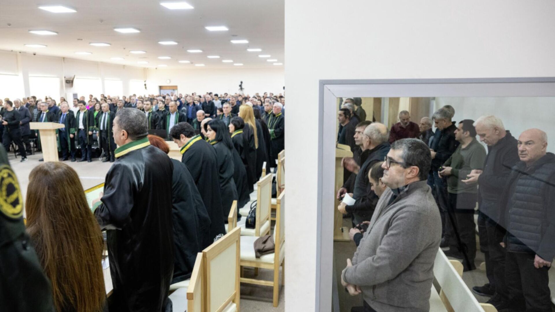 Судебное заседание над армянским военно-политическим руководством Нагорного Карабаха (11 декабря 2025). Баку Судебное заседание над армянским военно-политическим руководством Нагорного Карабаха (11 декабря 2025). Баку - Sputnik Армения, 1920, 11.12.2025