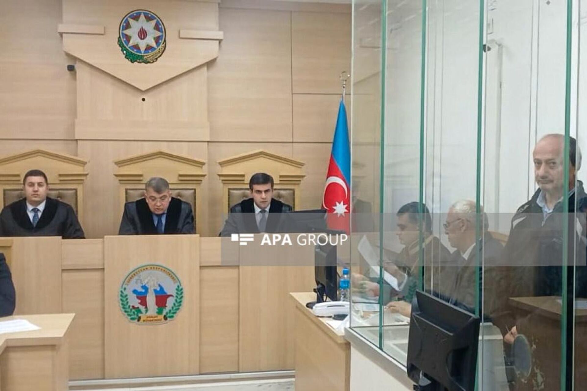 Карен Аванесян во время суда (15 декабря 2025). Баку - Sputnik Армения, 1920, 15.12.2025