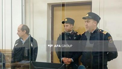 Карен Аванесян во время суда (15 декабря 2025). Баку