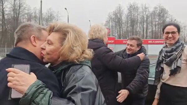 Татьяна Москалькова, миссия МККК в Беларуси прибыли на белорусско-украинскую границу - Sputnik Արմենիա