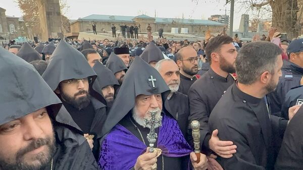 Ամենայն հայոց կաթողիկոս Գարեգին Բ-ն  - Sputnik Արմենիա