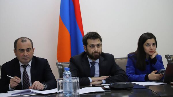 Первое заседание Рабочей группы Армения-США по выполнению соглашений в рамках Вашингтонского мирного саммита (17 декабря 2025). Еревaн - Sputnik Армения