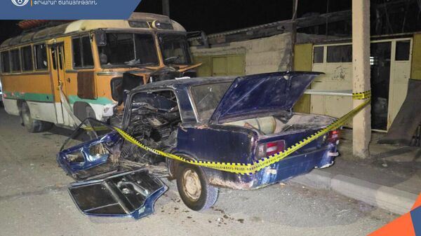 Արարատի մարզի վթարը - Sputnik Արմենիա