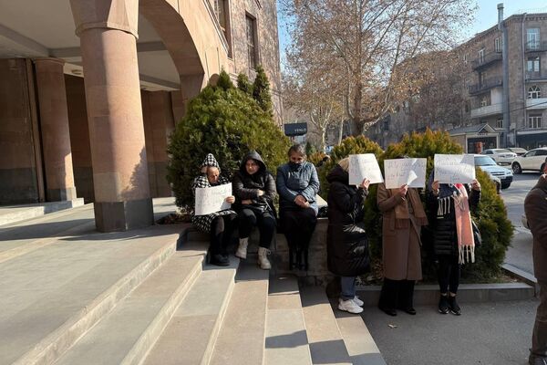 Ակցիա ՔԿ–ի դիմաց - Sputnik Արմենիա