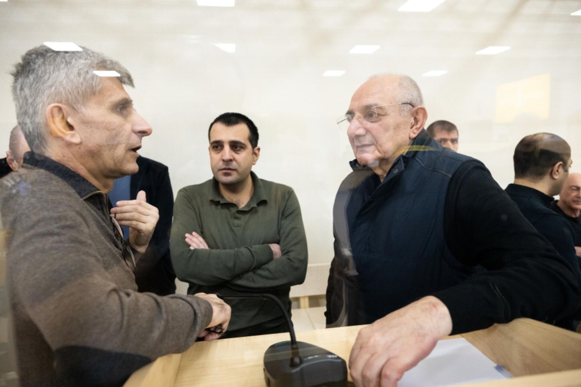 Судебное заседание над армянским военно-политическим руководством Нагорного Карабаха (22 декабря 2025). Баку - Sputnik Արմենիա, 1920, 22.12.2025