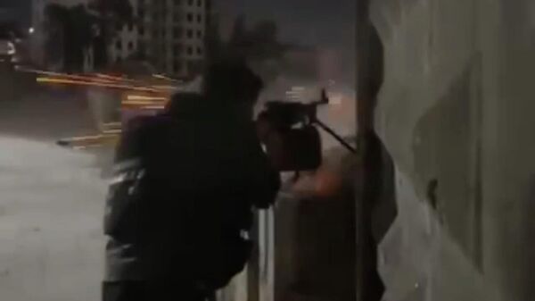 Бои между курдами и войсками временного правительства Сирии в Алеппо - Sputnik Армения