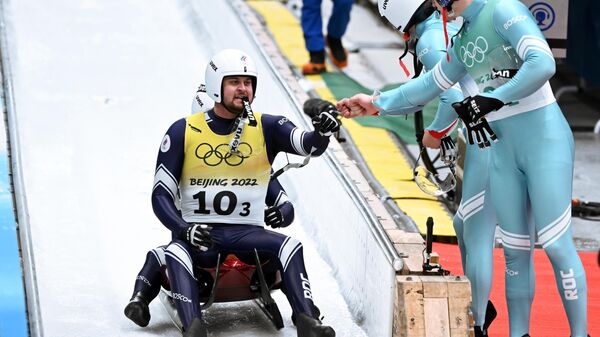 Олимпиада-2022. Санный спорт. Командная эстафета - Sputnik Армения